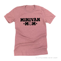 Minivan Mom - Smiley Face (f & b) - Unisex Tee