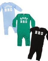 Varsity 'Bro' Sibling Tees - (Choose Your Role) - Baby Sleeper