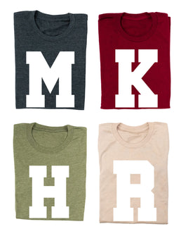 Varsity Initials - Unisex Tee