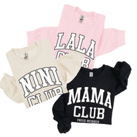 Varsity Style - "_____ Club - Proud Member" - (Choose Your Name) - BASIC Fleece