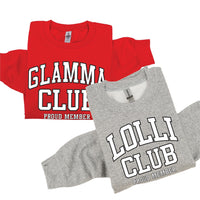 Varsity Style - "_____ Club - Proud Member" - (Choose Your Name) - BASIC Fleece