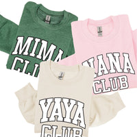 Varsity Style - "_____ Club - Proud Member" - (Choose Your Name) - BASIC Fleece