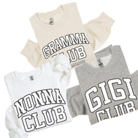 Varsity Style - "_____ Club - Proud Member" - (Choose Your Name) - BASIC Fleece