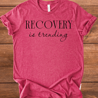 Vintage Blend Recovery T-Shirt | Inspiring Sobriety |  Recovery Is Trending