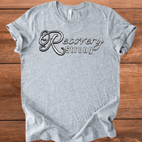 Vintage Blend Recovery T-Shirt | Inspiring Sobriety |  Recovery Strong