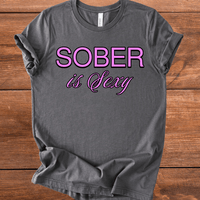Vintage Blend Recovery T-Shirt | Inspiring Sobriety |  Sober Is Sexy
