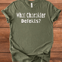 Vintage Blend Recovery T-Shirt | Inspiring Sobriety |  What Charakter Defekts?