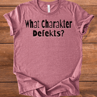 Vintage Blend Recovery T-Shirt | Inspiring Sobriety |  What Charakter Defekts?