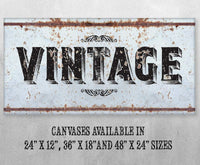 Vintage - Canvas