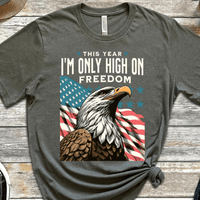 Vintage Recovery T-Shirt | Inspiring Sobriety |  High on Freedom