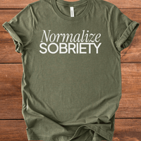 Vintage Recovery T-Shirt | Inspiring Sobriety |  Normalize Sobriety
