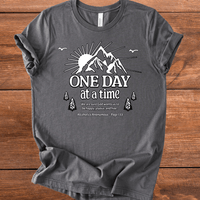 Vintage Recovery T-Shirt | Inspiring Sobriety |  One Day at a Time