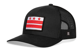 Washington DC Flag Trucker Hat  |   Snapback