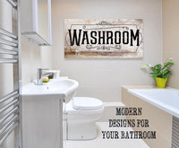 Washroom - Canvas