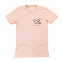Teach Them Love Them Watch Them Grow - Bouquet (pocket) ﻿- Unisex Tee