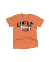 Watercolor Football - Game Day - Comfort Colors Tee