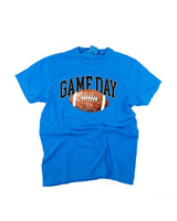 Watercolor Football - Game Day - Comfort Colors Tee
