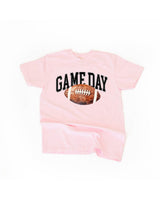 Watercolor Football - Game Day - Comfort Colors Tee