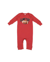 Watercolor Football - Game Day - Baby Sleeper
