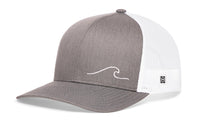 Wave Trucker Hat  |  Beach Snapback