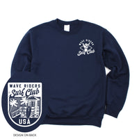 Wave Riders Surf Club (pf&b) - BASIC Fleece