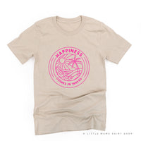 HAPPINESS COMES IN WAVES - Unisex Tee