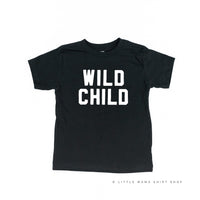 Wild Child - Block Font -  Child Tee