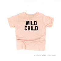 Wild Child - Block Font -  Child Tee