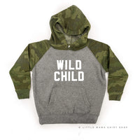 WILD CHILD - Block Font - Child Hoodie