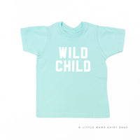 Wild Child - Block Font -  Child Tee