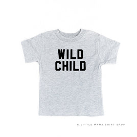 Wild Child - Block Font -  Child Tee