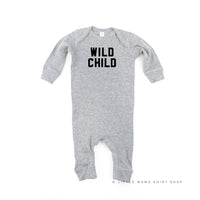 Wild Child - Block Font - Baby Sleeper