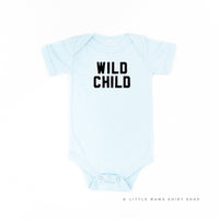Wild Child - Block Font -  Child Tee