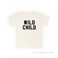 Wild Child - Block Font -  Child Tee