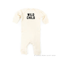 Wild Child - Block Font - Baby Sleeper