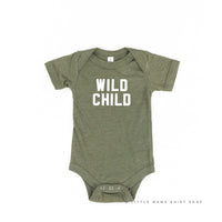 Wild Child - Block Font -  Child Tee