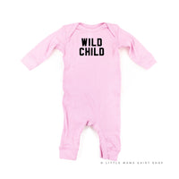 Wild Child - Block Font - Baby Sleeper