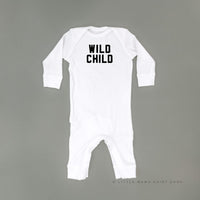 Wild Child - Block Font - Baby Sleeper