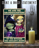 We Are The Granddaughters - Metal Sign