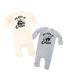 We Ride at Dawn - (Choose Your Mower) - Baby Sleeper