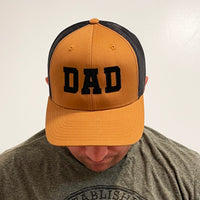 DAD (Varsity) - Multiple Color Options - Snapback Hat