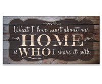 What I Love Most - Canvas