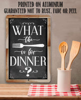 What The Fork - Metal Sign