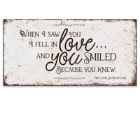 When I Saw You - Canvas