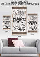 When It Rains - Canvas