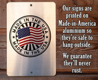 Whisk Taker - Metal Sign