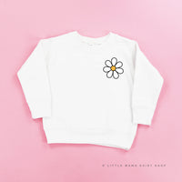 Pocket Daisy on Front w/ Have a Great Daysy on Back - Child Sweater