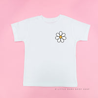 Pocket Daisy on Front w/ Have a Great Daysy on Back - Child Tee