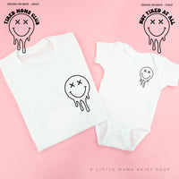 Tired Moms Club / Not Tired At All - (w/ Melty X) - Set of 2 Matching Shirts