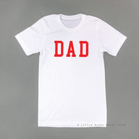 Dad - Varsity Straight Line - Unisex Tee